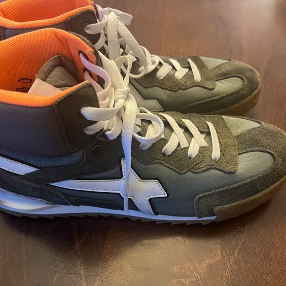 LIKE NEW W6YZ Hightop Sneakers - Men's 7; Women's 8.5; Not Available in US. - Picture 1 of 8